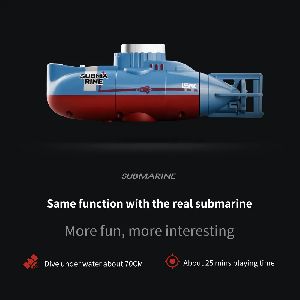 Explore the Depths of the Ocean with this Remote Control Simulation Nuclear  Submarine Toy!